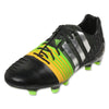 Adidas Nitrocharge 1.0 FG (Black/Metallic Silver/Neon Orange)